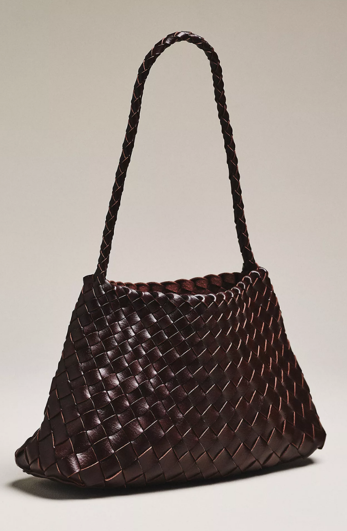 Calla Woven Shoulder Bag