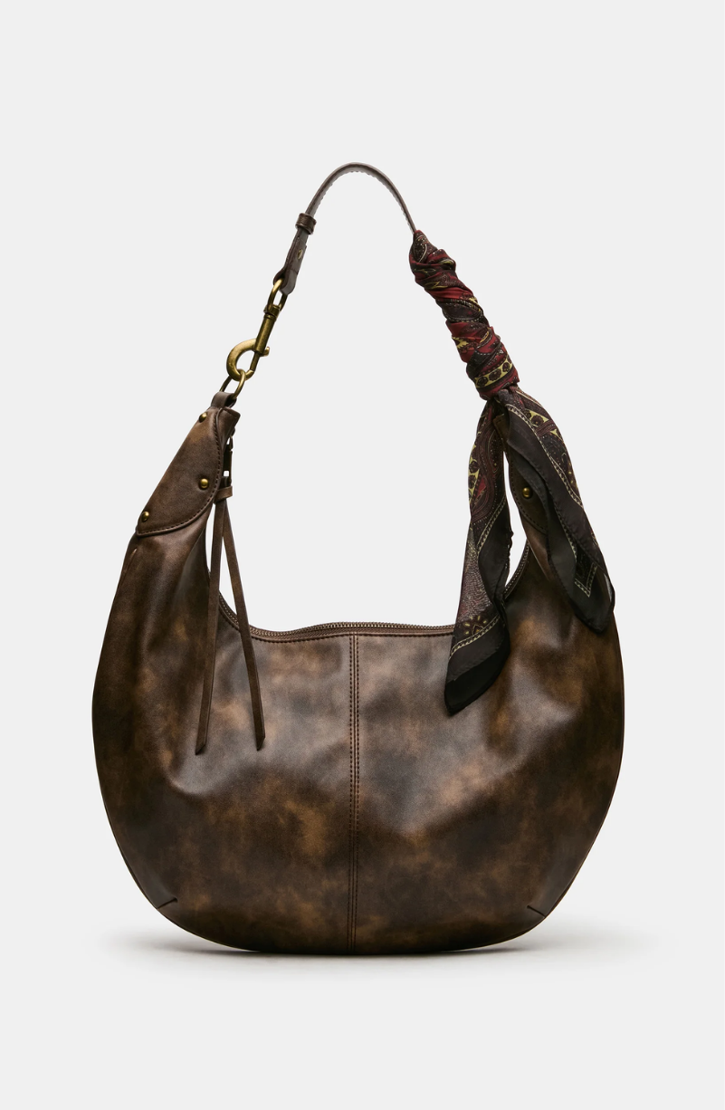 Olga Bag in Brown Distressed
