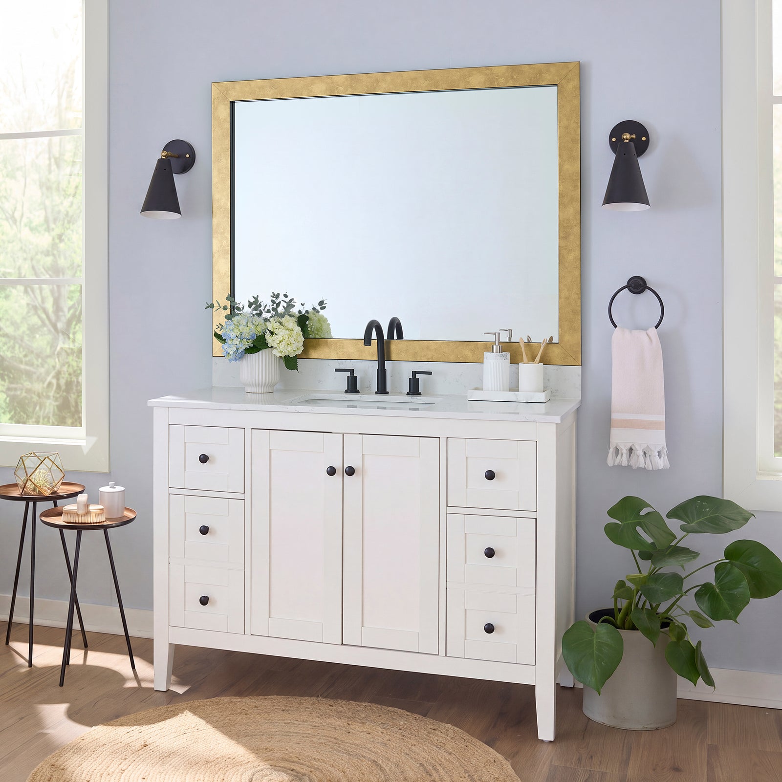 French Quarter Designer Gold Frame Kit