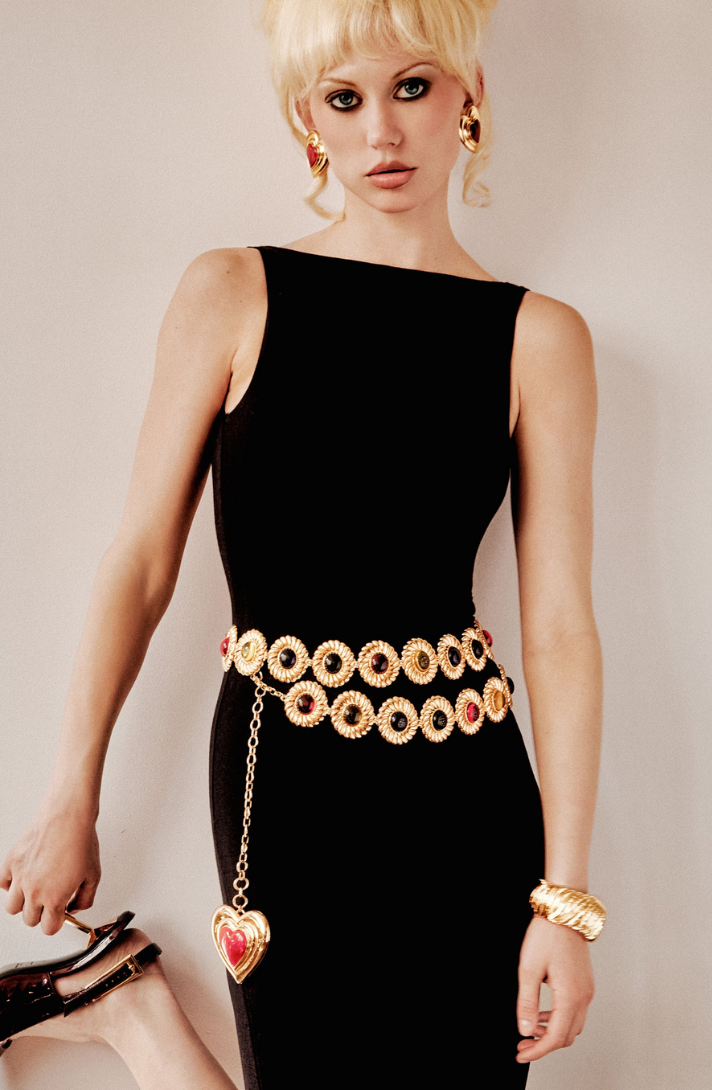 City Showstopper Statement Chain Belt