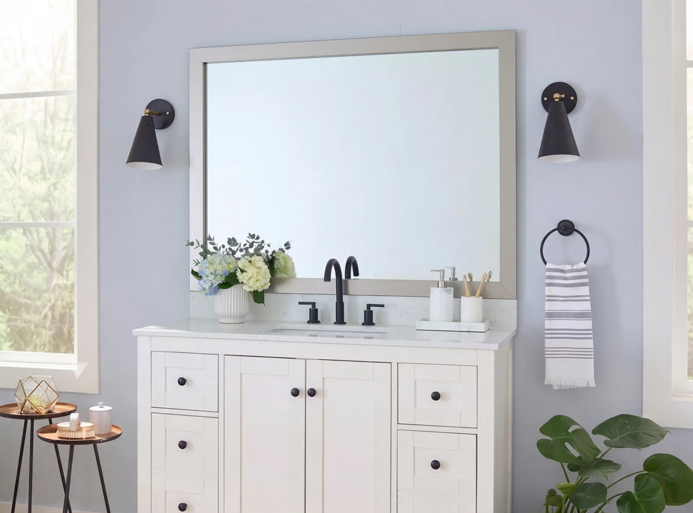 Highline Satin Nickel Slim Frame