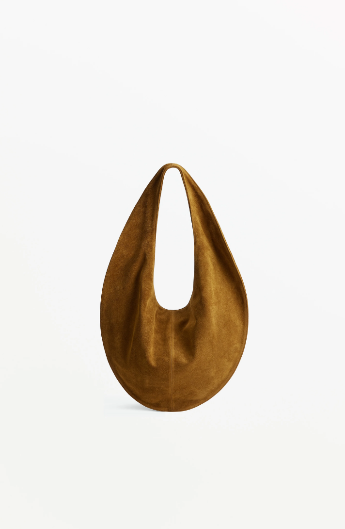 Market Tote in Suede Savanna