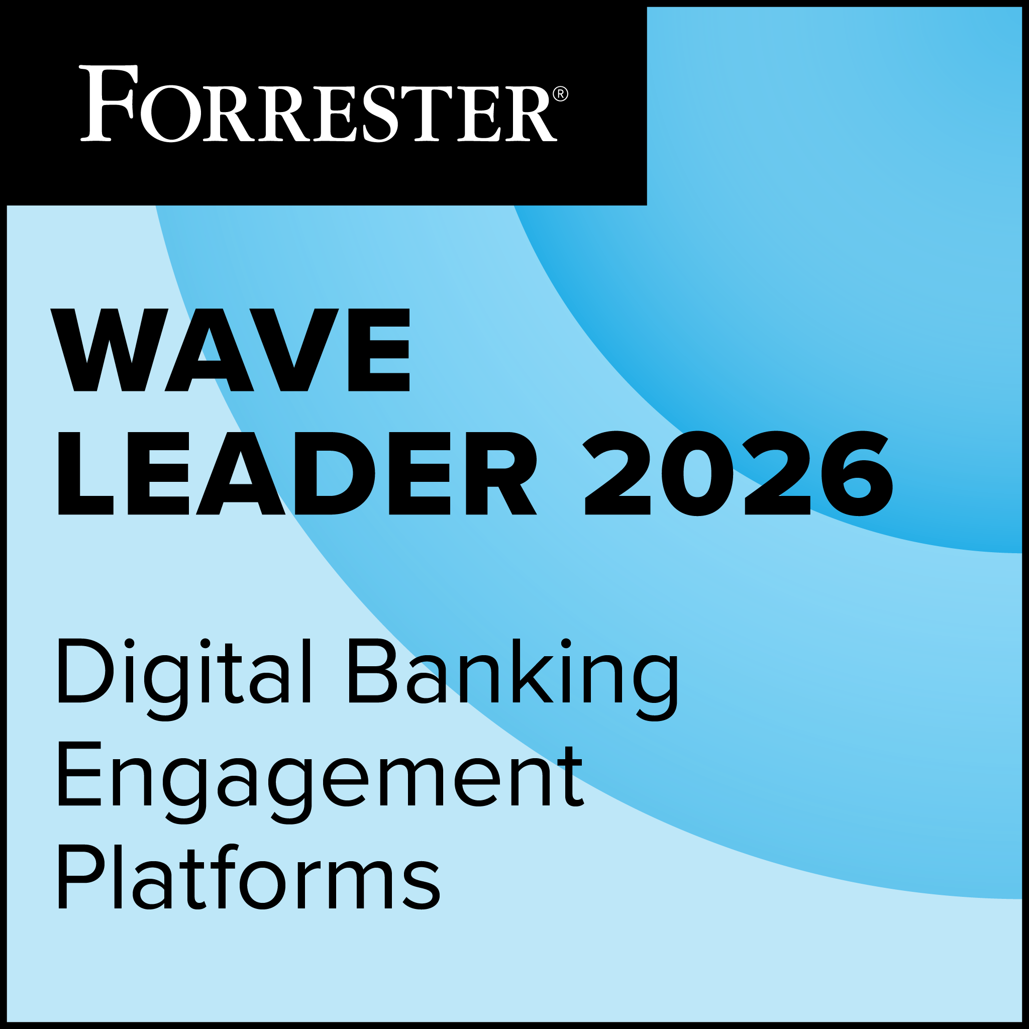 Forrester Wave Leader 2026, Digital Banking Engagement Platforms