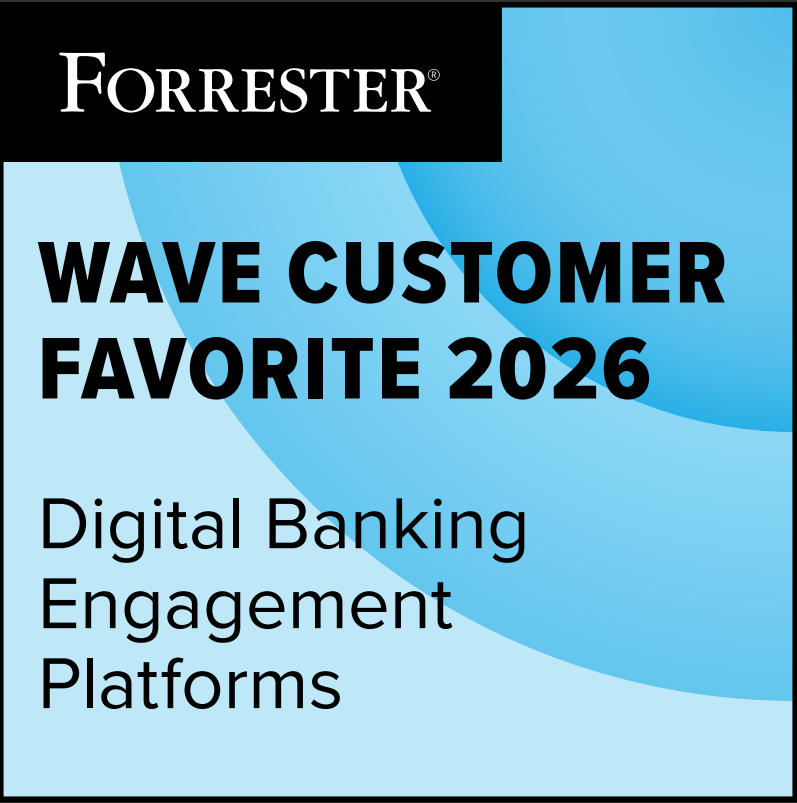 Forrester Wave Customer Favorite 2026, Digital Banking Engagement Platforms