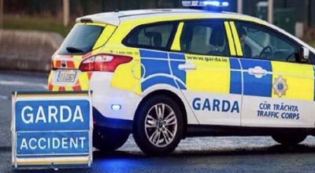Emergency services at the scene of a road traffic incident between New Ross and Waterford 