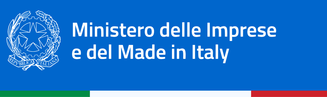 Logo del Ministero delle Imprese e del Made in Italy