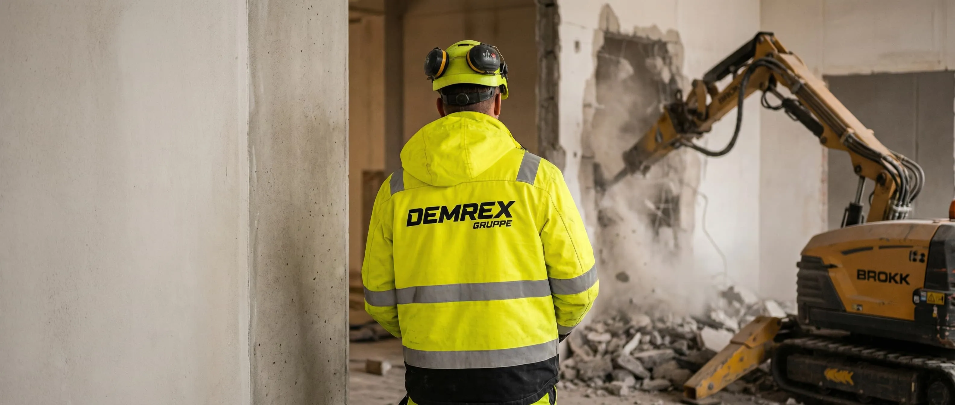 Innenabbruch und Entkernung eines Gebäudes