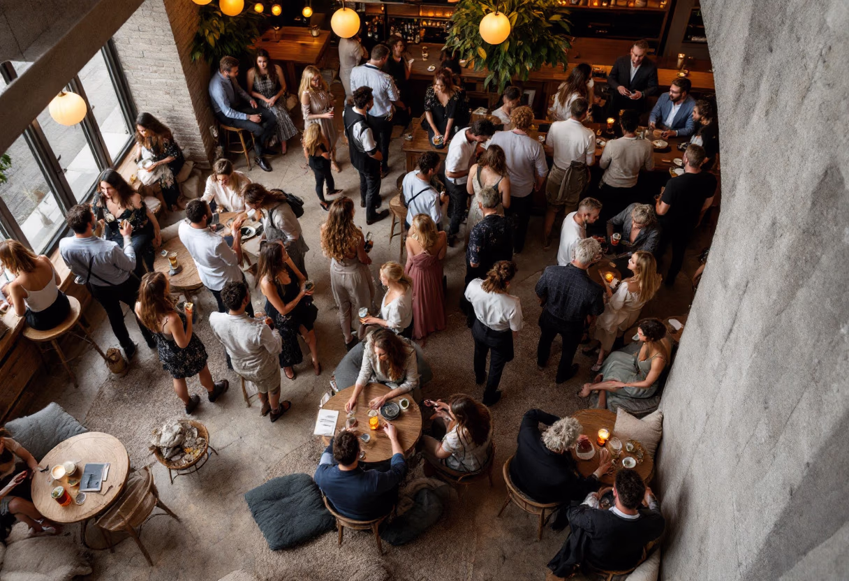 image of a corporate gala dinner