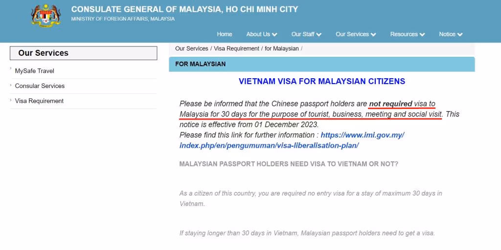 Malaysia Foregin Department indicaté visa-free entry to Vietnam for up to 30 days.