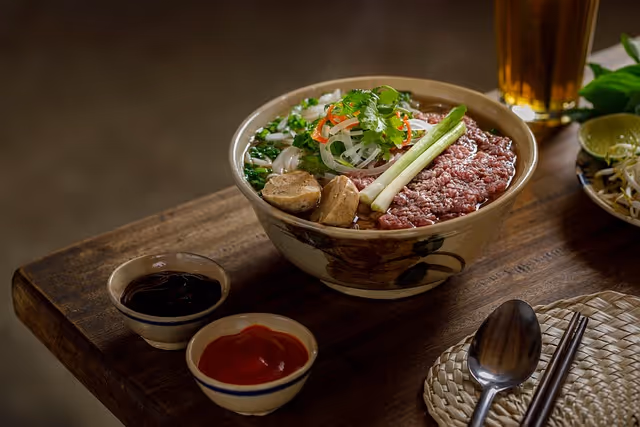Free Pho Meal photo and picture