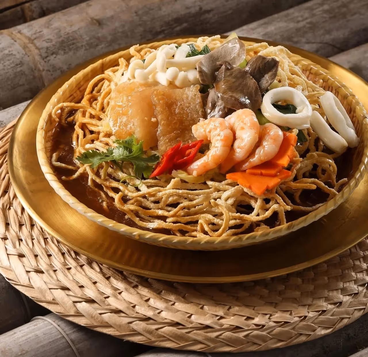 "Authentic Asian restaurant in Hoi An serving a variety of regional dishes in a beautifully decorated space blending modern comfort with traditional charm."