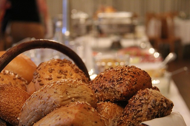 Free Bread Basket Breakfast Buffet photo and picture