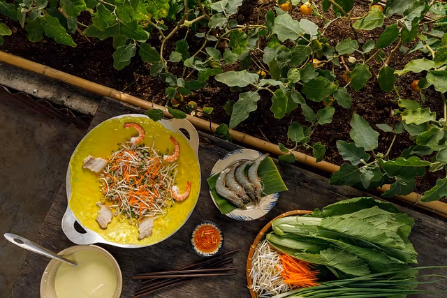 Free Dish Banh Xeo photo and picture