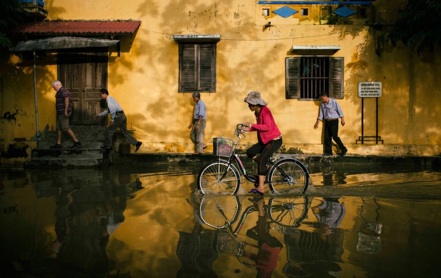 Free Biking Street photo and picture