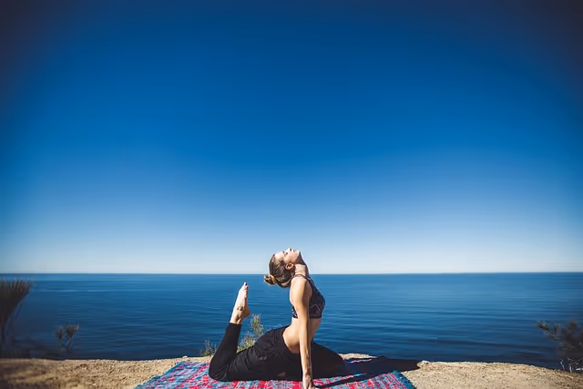 Free Woman Yoga photo and picture