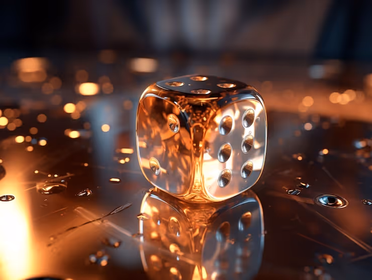 Lucky dice game background