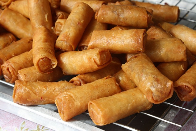 Free Spring Rolls Fried Spring Rolls photo and picture