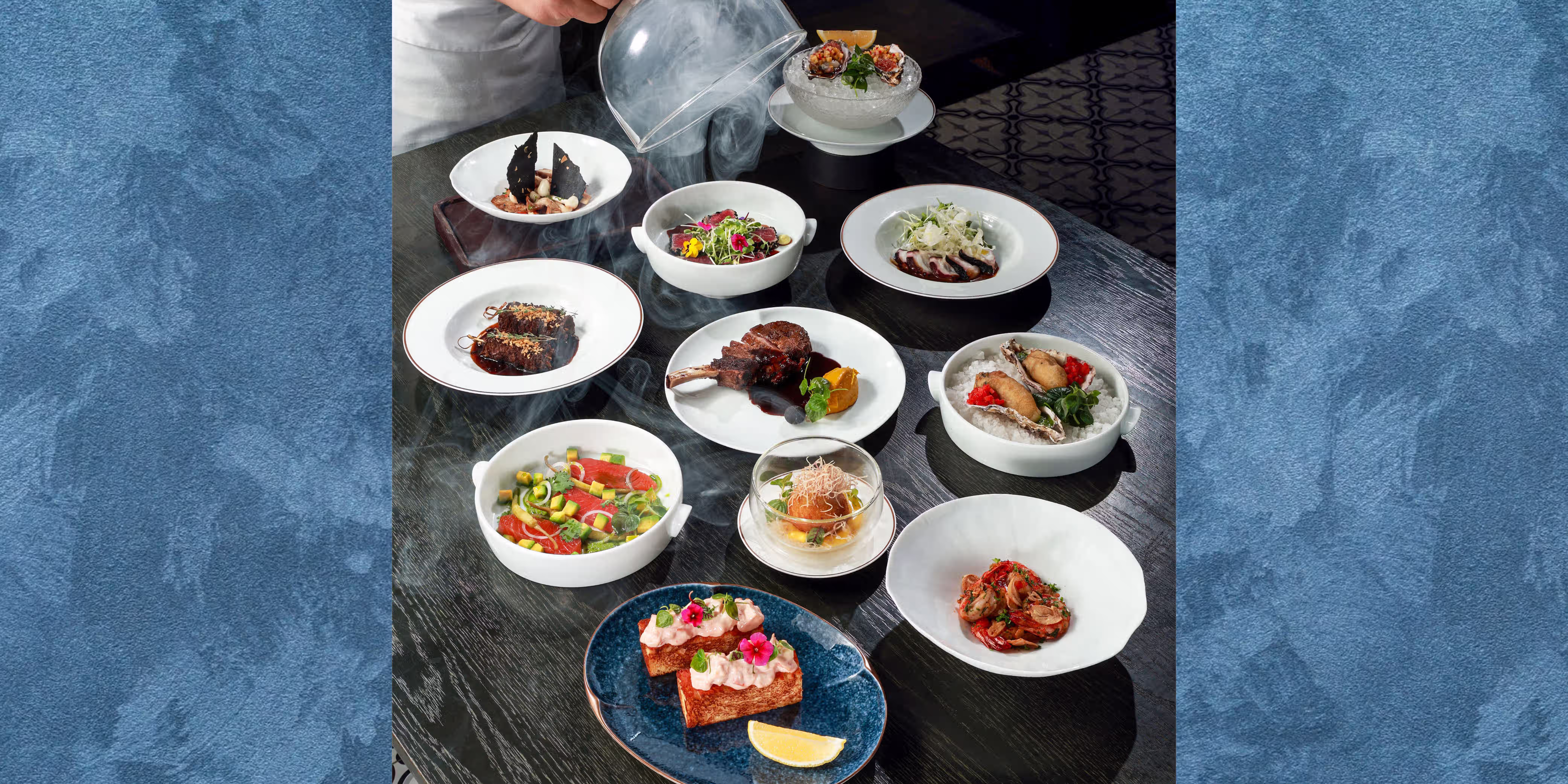 Experience a new way of dining at The Edge with our curated Tapas Menu