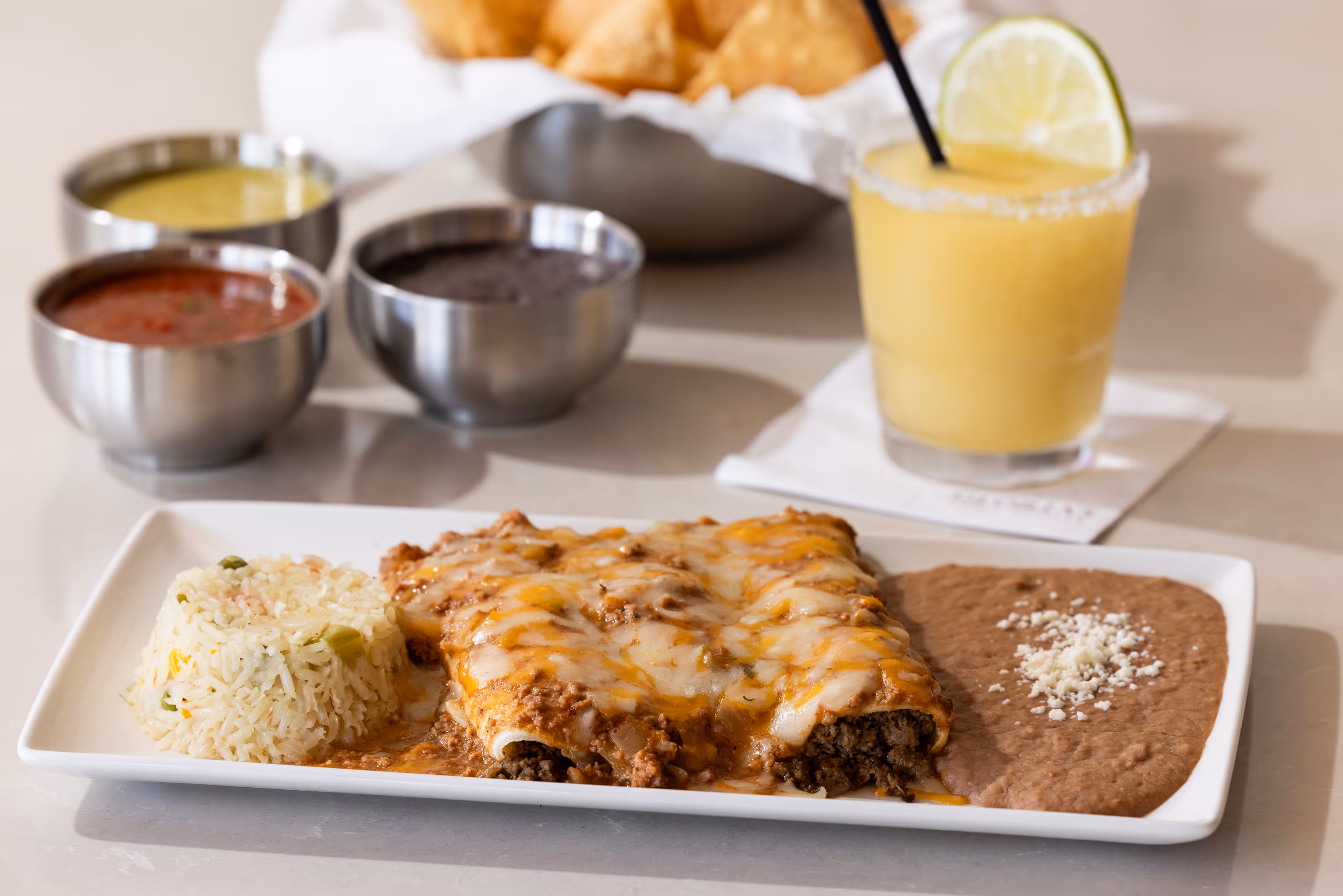 Beef Enchiladas