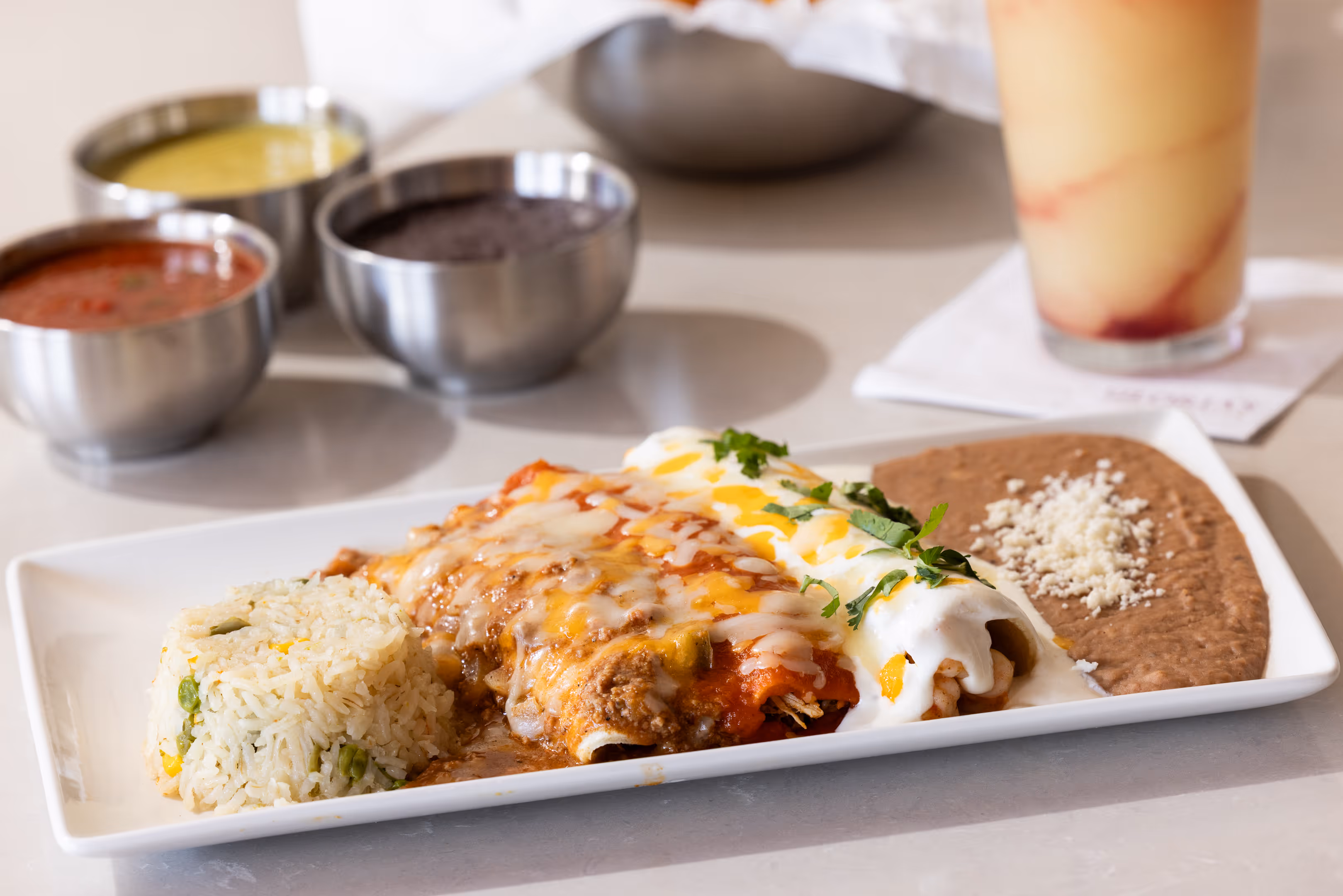 Combination Enchiladas