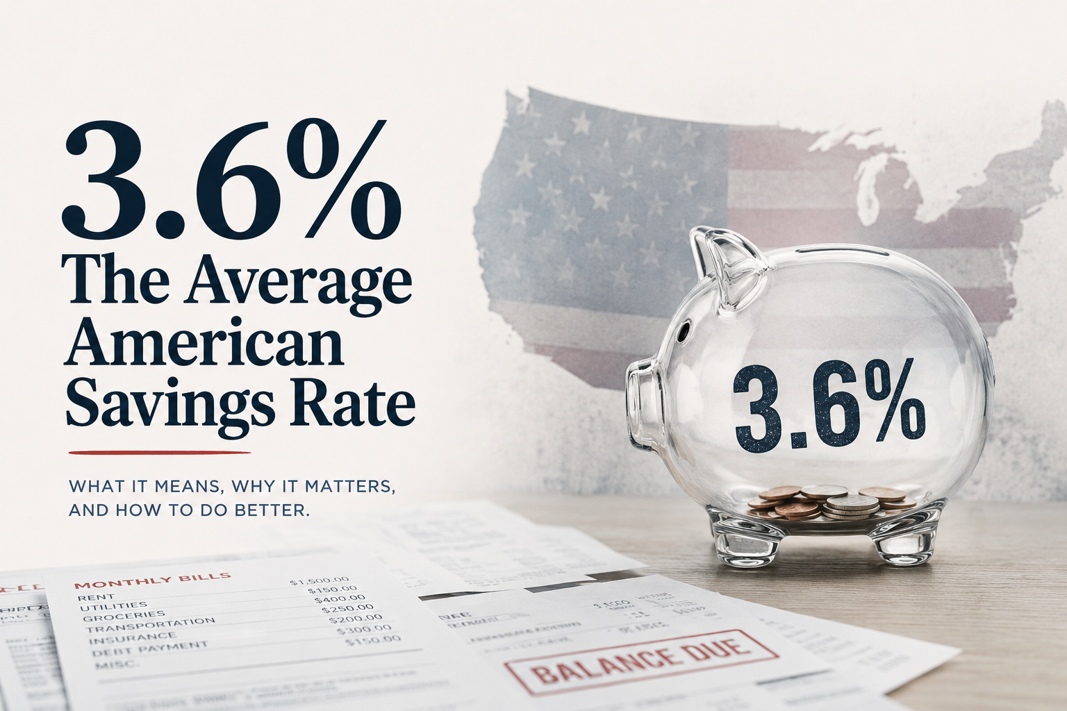 Why Budgeting Apps Fail: The 3.6% Savings Rate Wake-Up Call