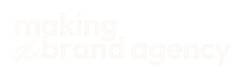 Logo Making the Brand Agency full-service content studio.
