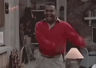 Carlton from Fresh Prince dancing.
