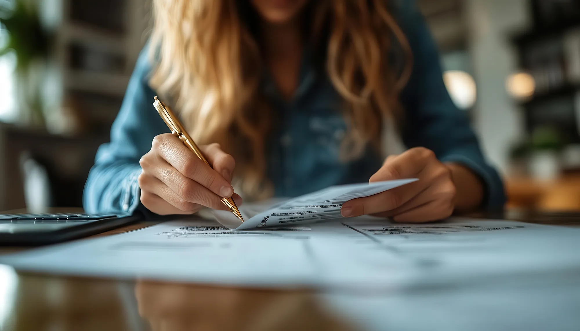 Person reviewing 9 Options for Consolidating Debt