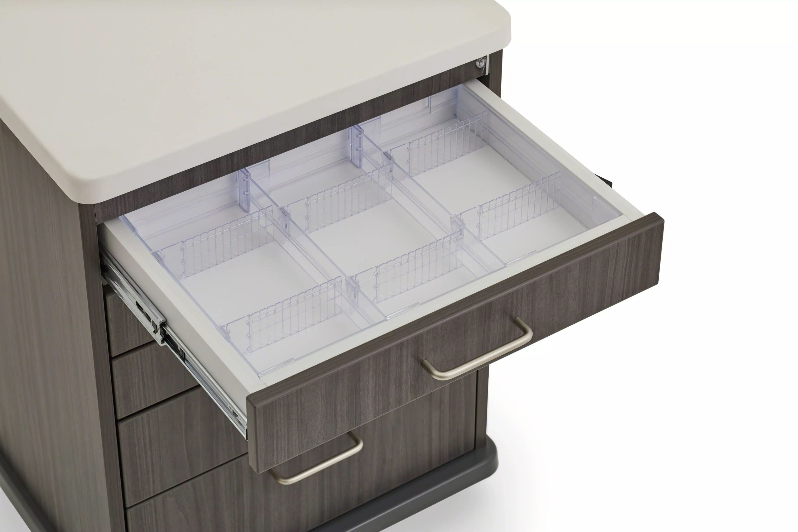 Convey Mobile Storage Cart brown