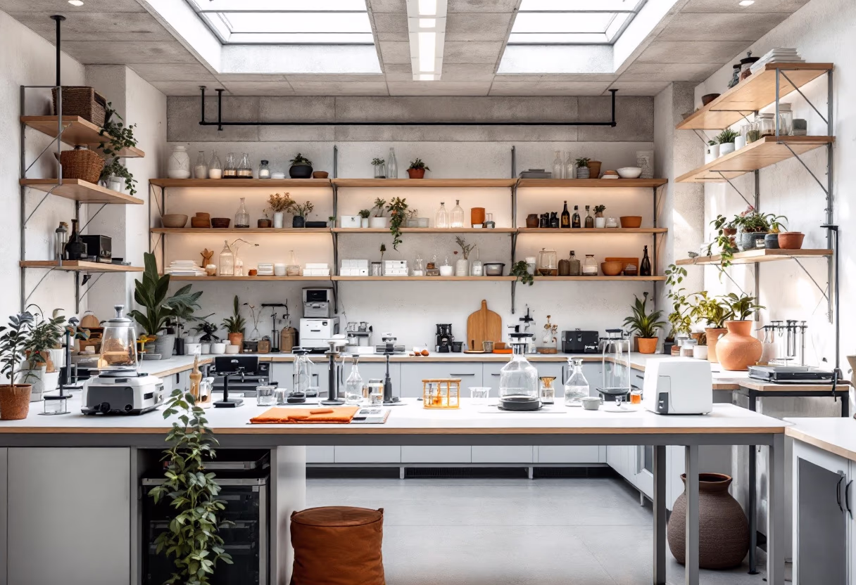 image of laboratory equipment (for a university)