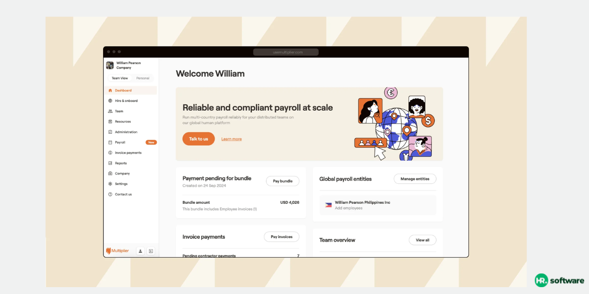 Multiplier – Best for real-time LATAM onboarding‍