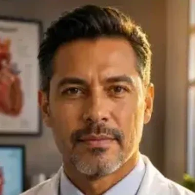 Dr. James Rivera, cardiologist persona