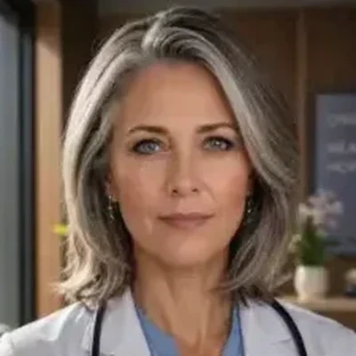 Dr. Karen Mitchell, oncologist persona