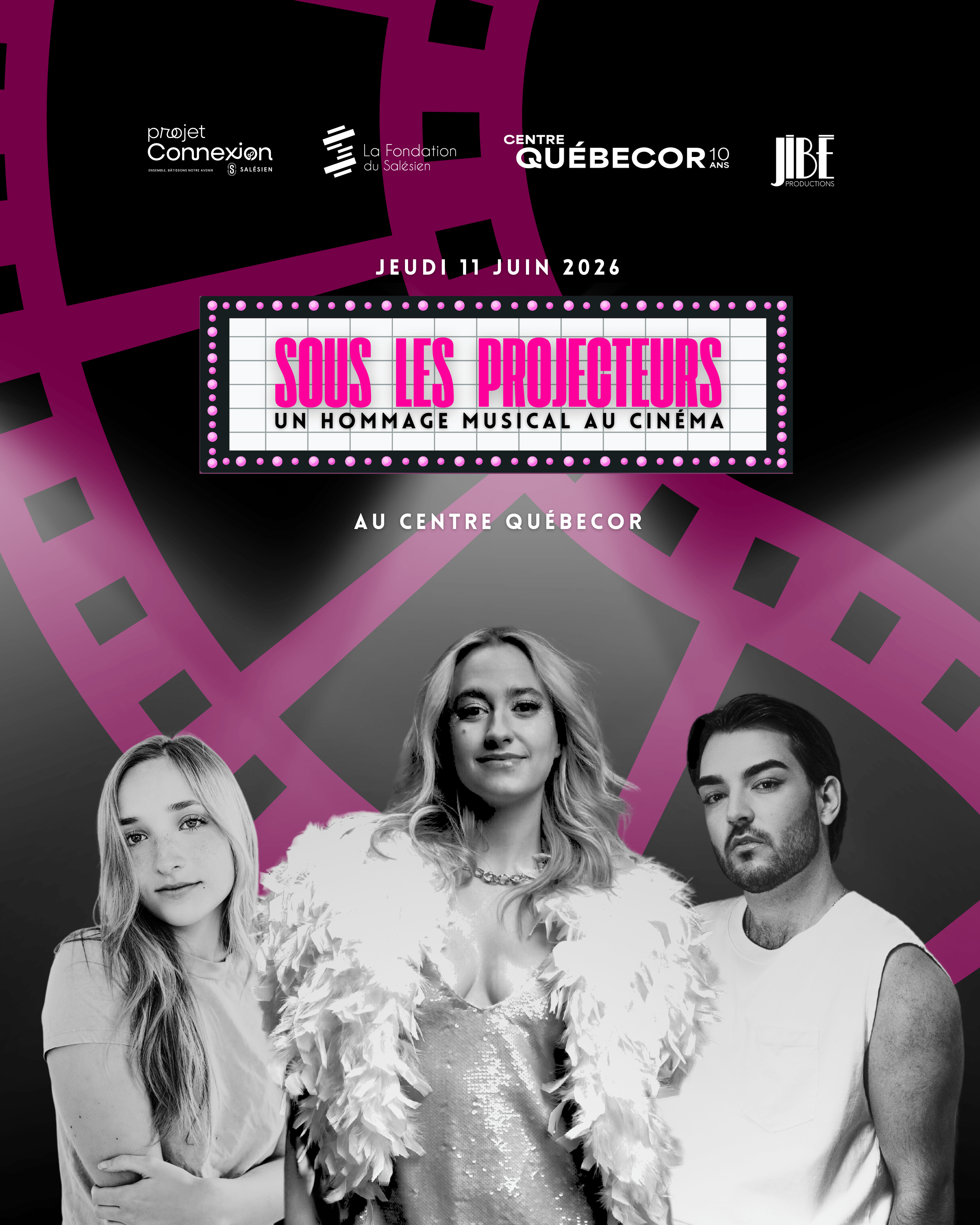 Spectacle bénéfice Sous les projecteurs