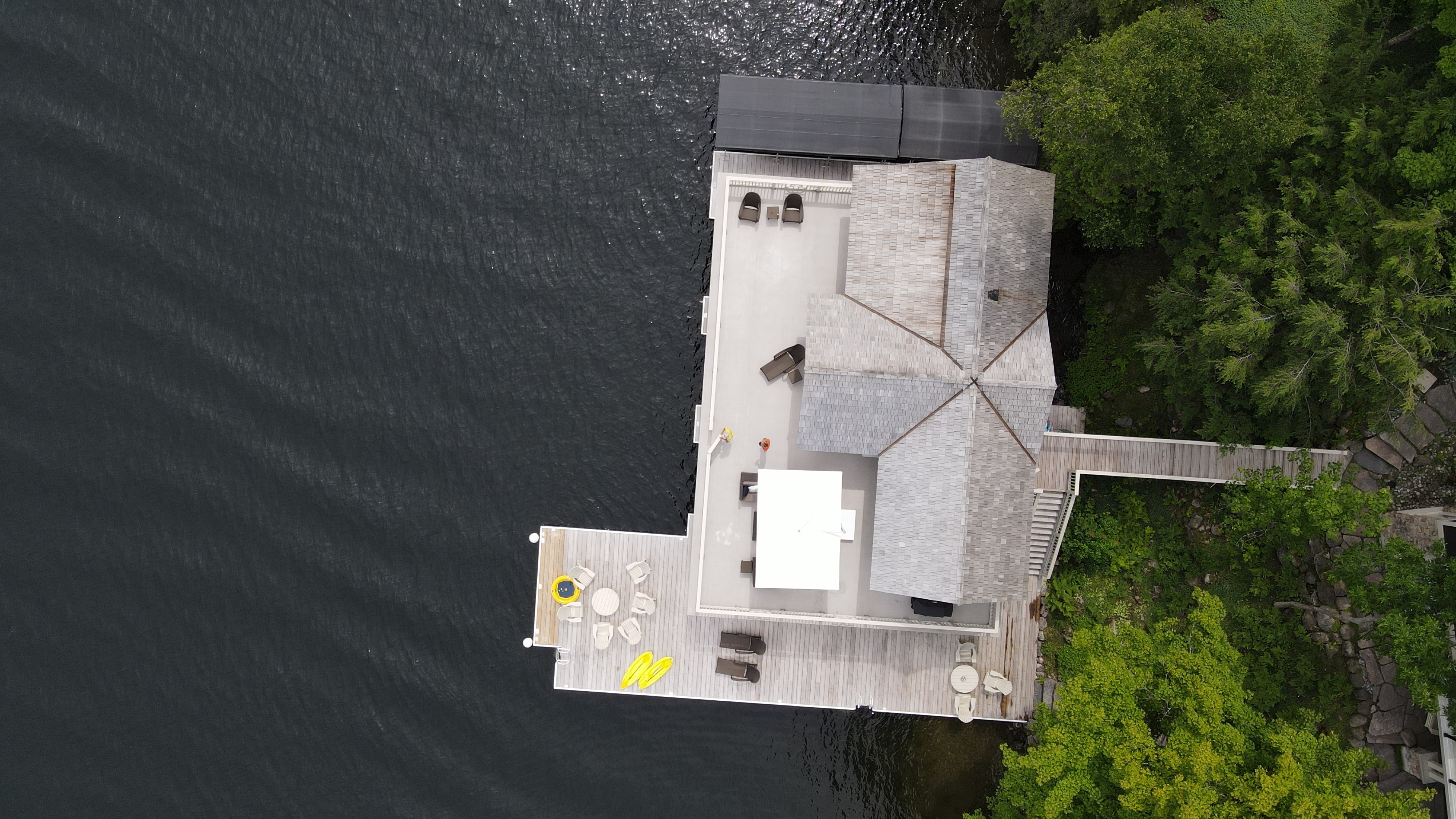image of housing project roofs