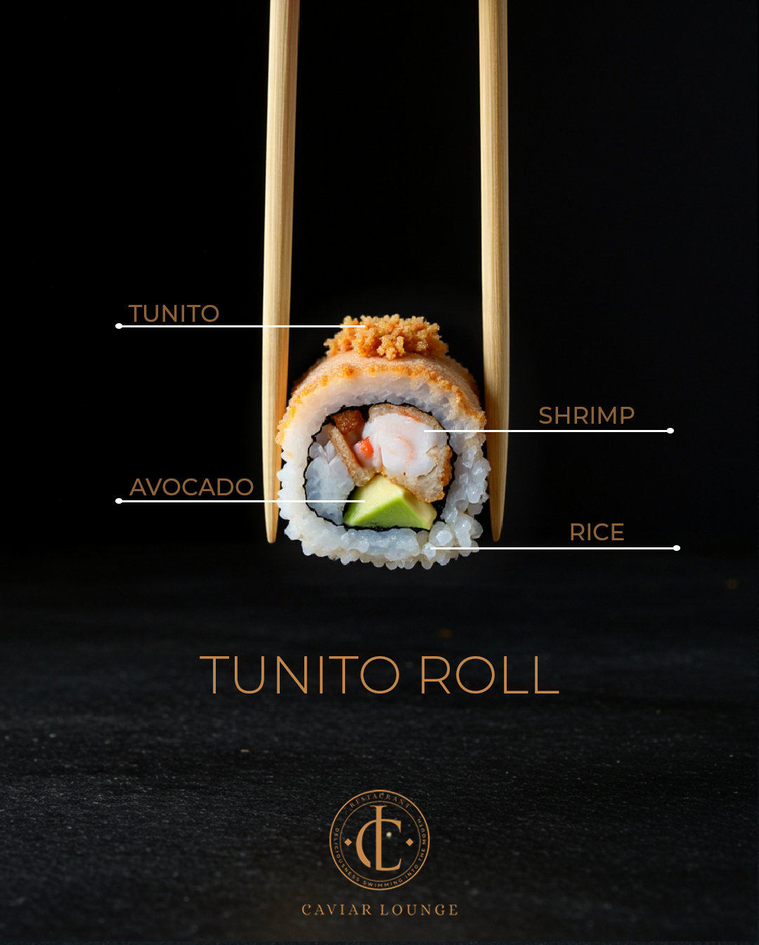 Design graphisme pour les réseaux sociaux Caviar : un travail réalisé par l'agence High Level Media Solutions