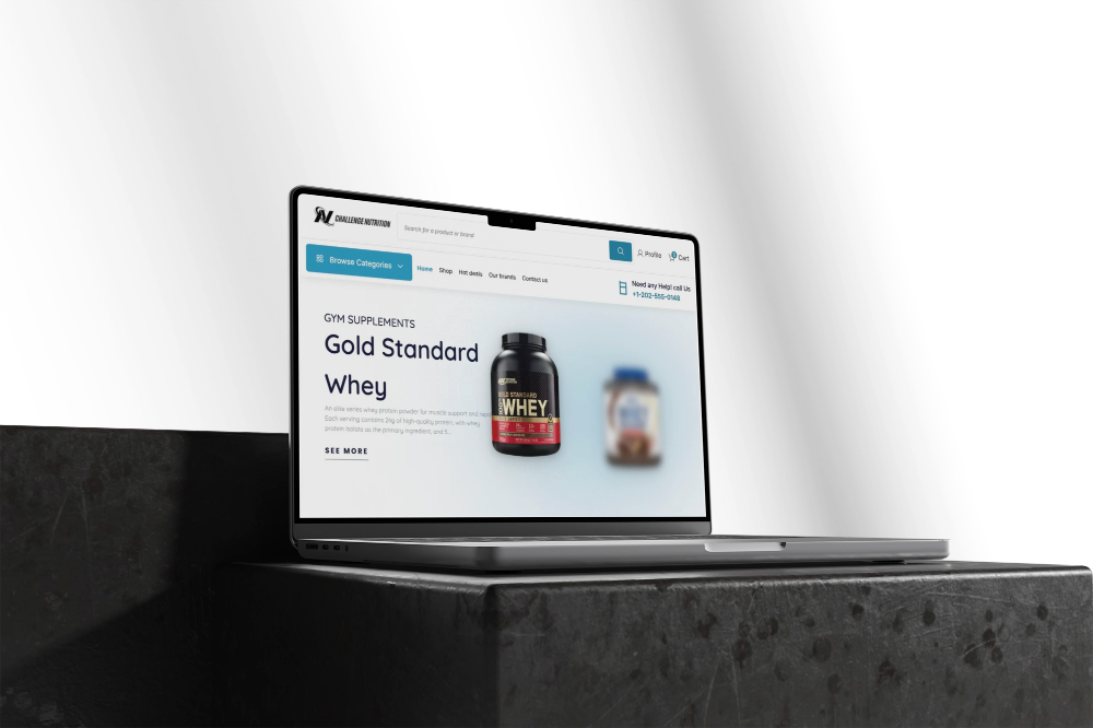 Site internet Challenge Nutrition : Un développement réalisé par l'agence de marketing parisienne High Level Media Solutions
