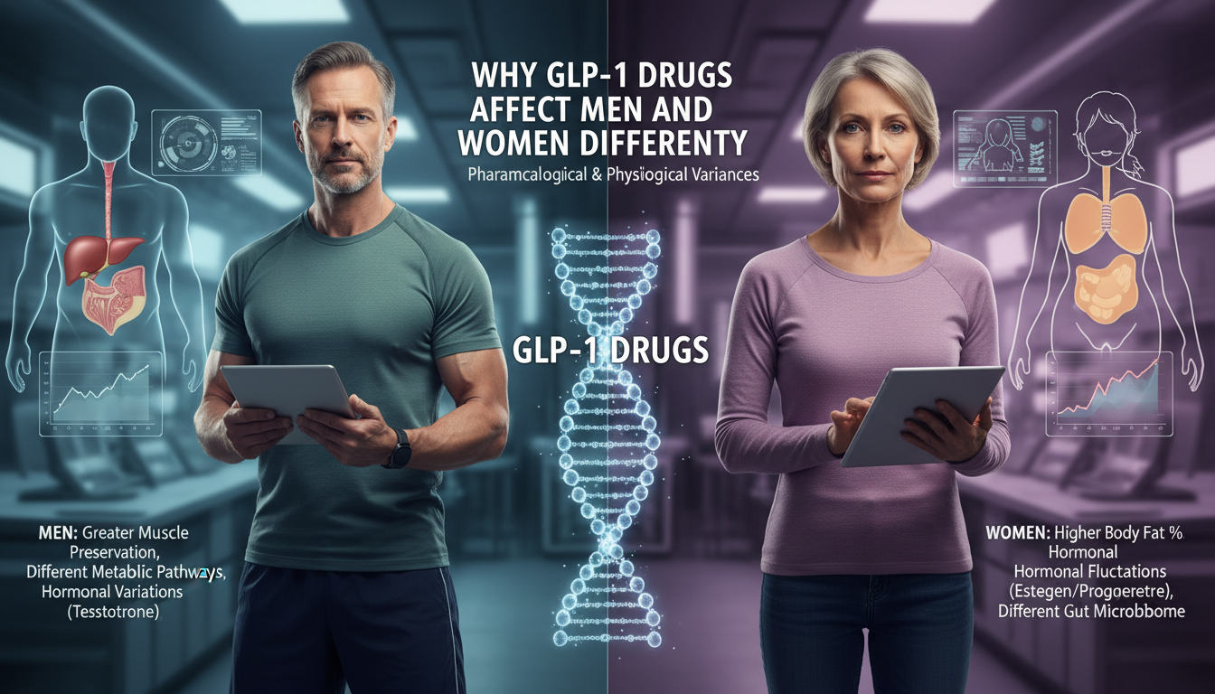 The Gendered Logic of Semaglutide: Why GLP-1 Drugs Affect Men and Women Differently