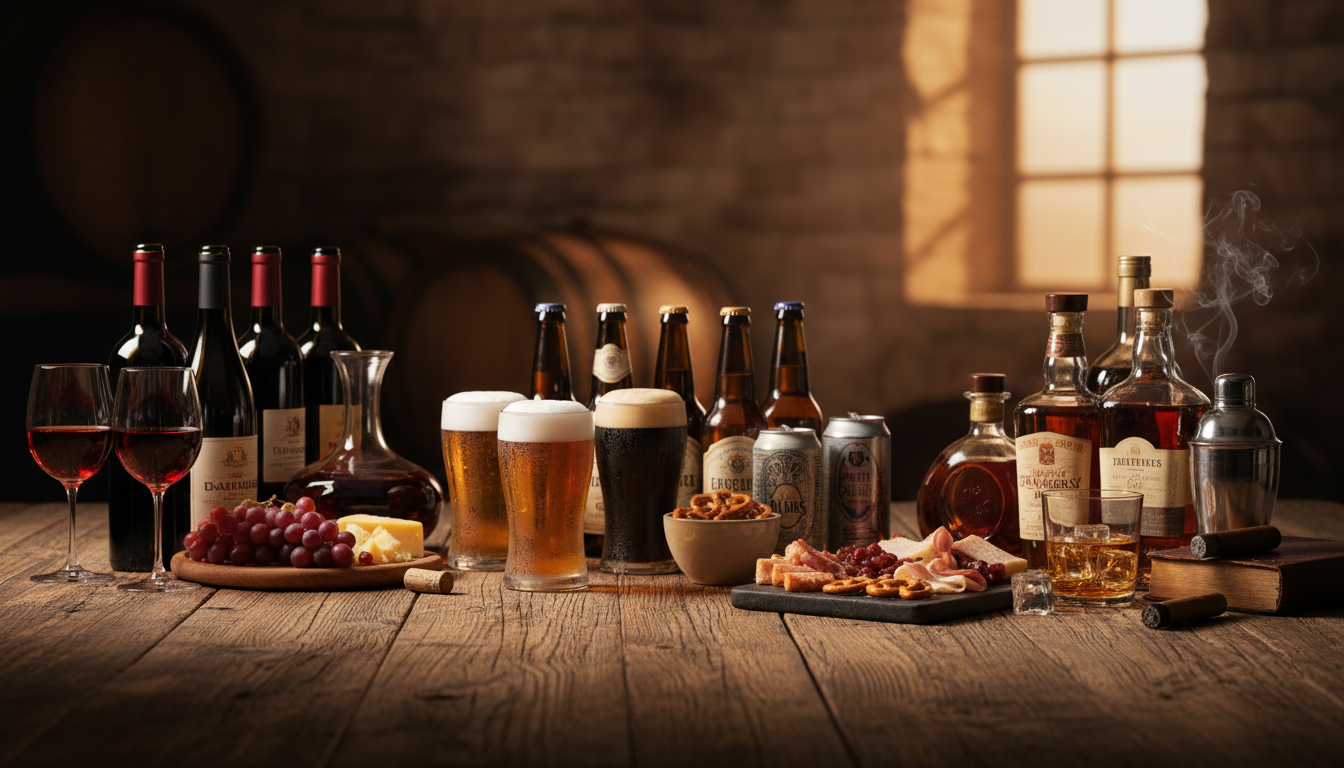 Wine vs. Beer or Spirits: The Oenological Advantage in Longevity Science