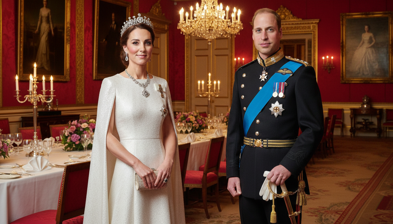 Kate and Prince William's State Banquet Portrait: The Art of Diplomatic Soft Power