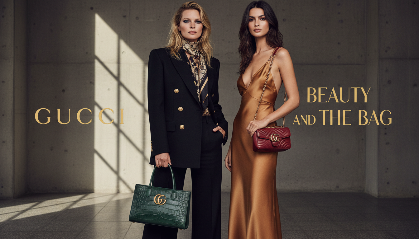Gucci’s “Beauty and the Bag” Campaign: Kate Moss and Emily Ratajkowski Front Demna’s New Era