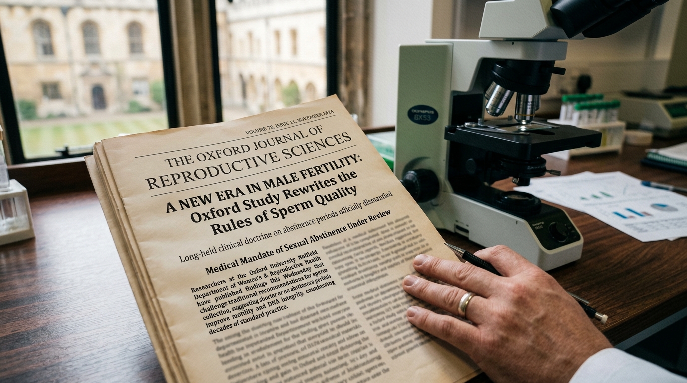 Oxford University Sperm Quality Study: The End of the Abstinence Myth