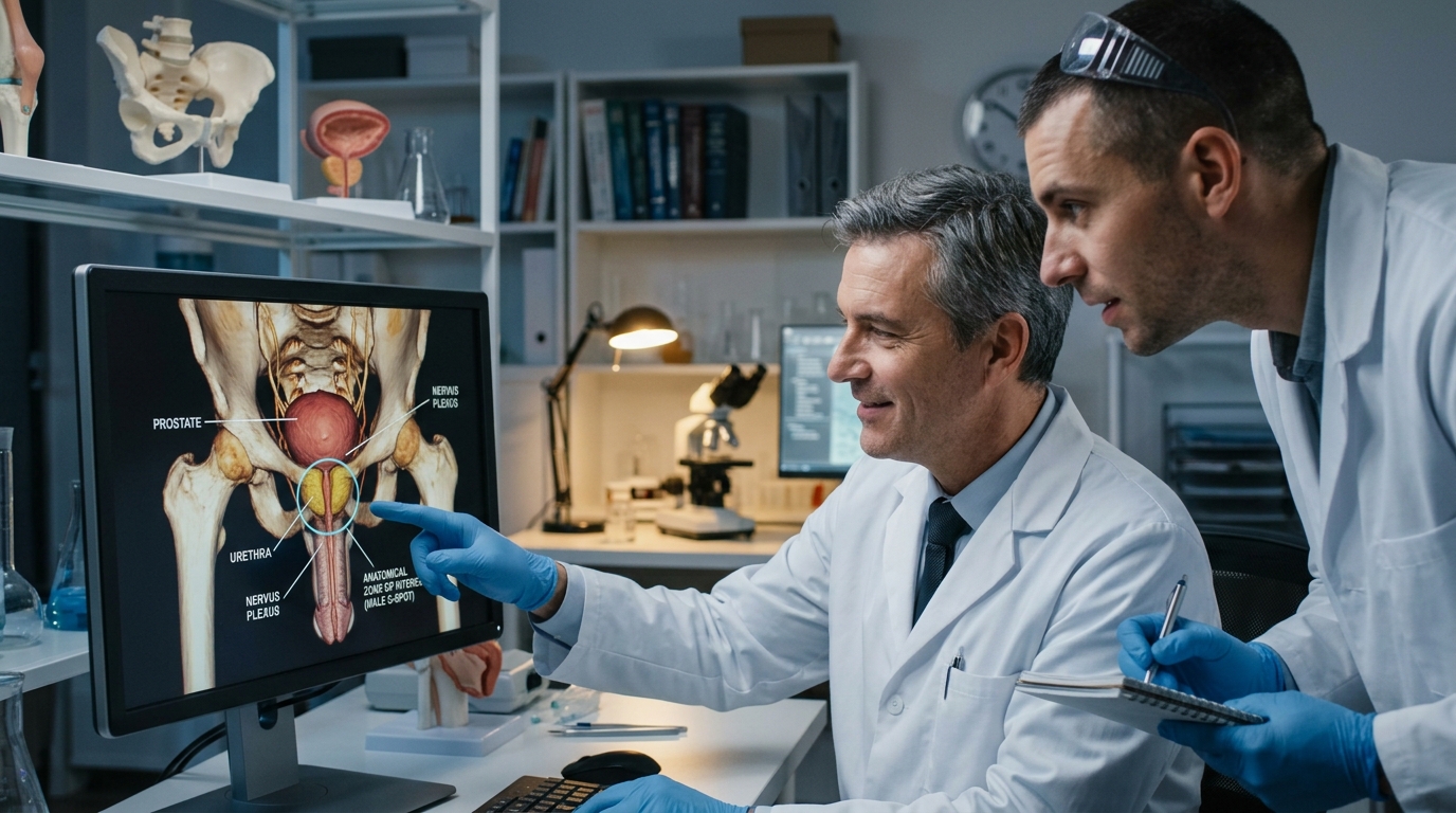 The Male G-Spot Discovery: A Map of Anatomy