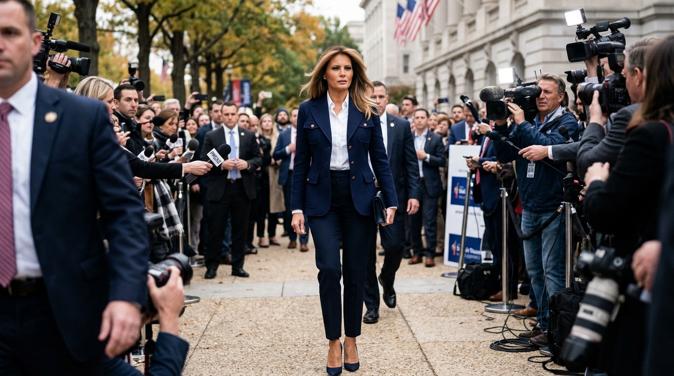 Melania Trump's Easter 2026 Sartorial Shift: The Architecture of Relaxed Elegance