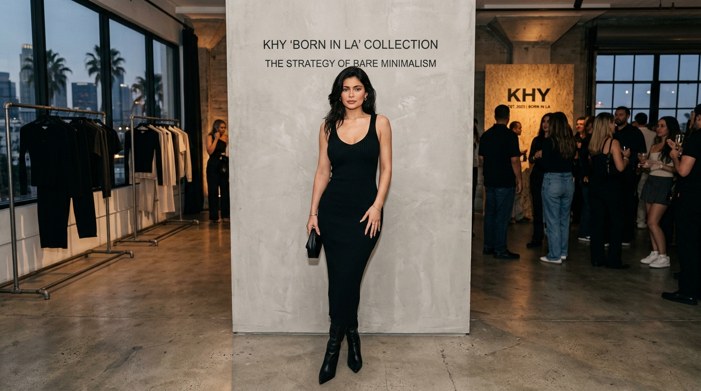 Kylie Jenner's Khy 'Born in LA' Collection Launch: The Strategy of Bare Minimalism