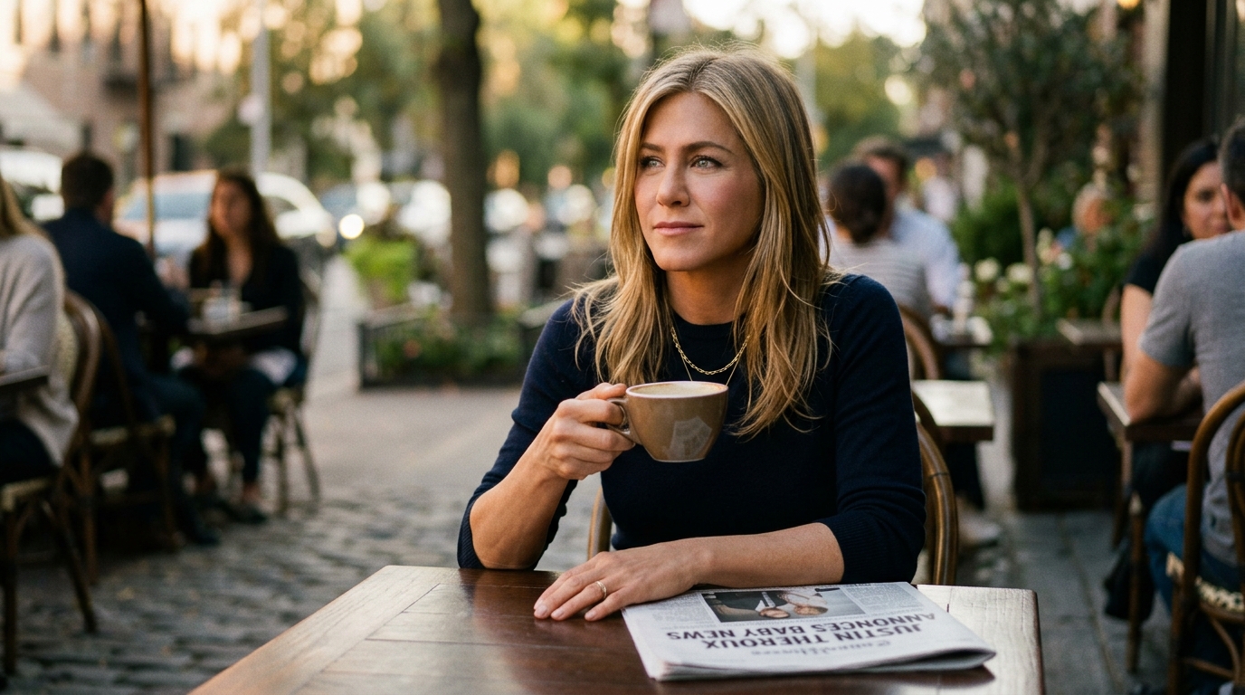 Jennifer Aniston Reacts to Justin Theroux's Baby News: The Quiet Grace of Moving On