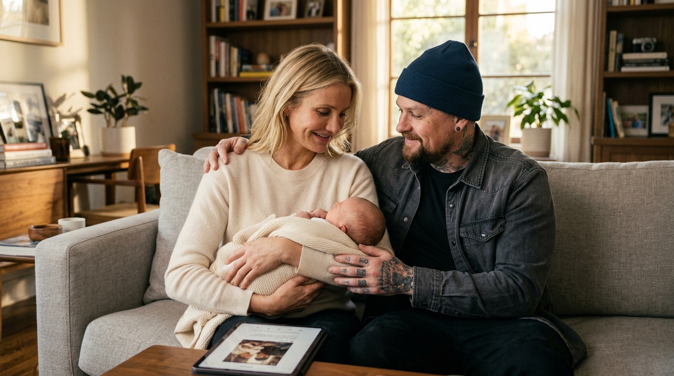Cameron Diaz and Benji Madden Welcome Third Child: Navigating the Modern Hollywood Family