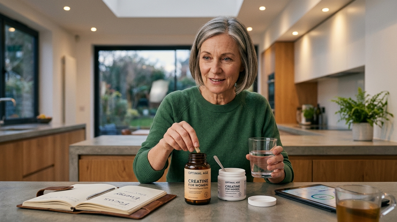 Creatine Supplements for Menopausal Women: The Architecture of Physical and Mental Clarity