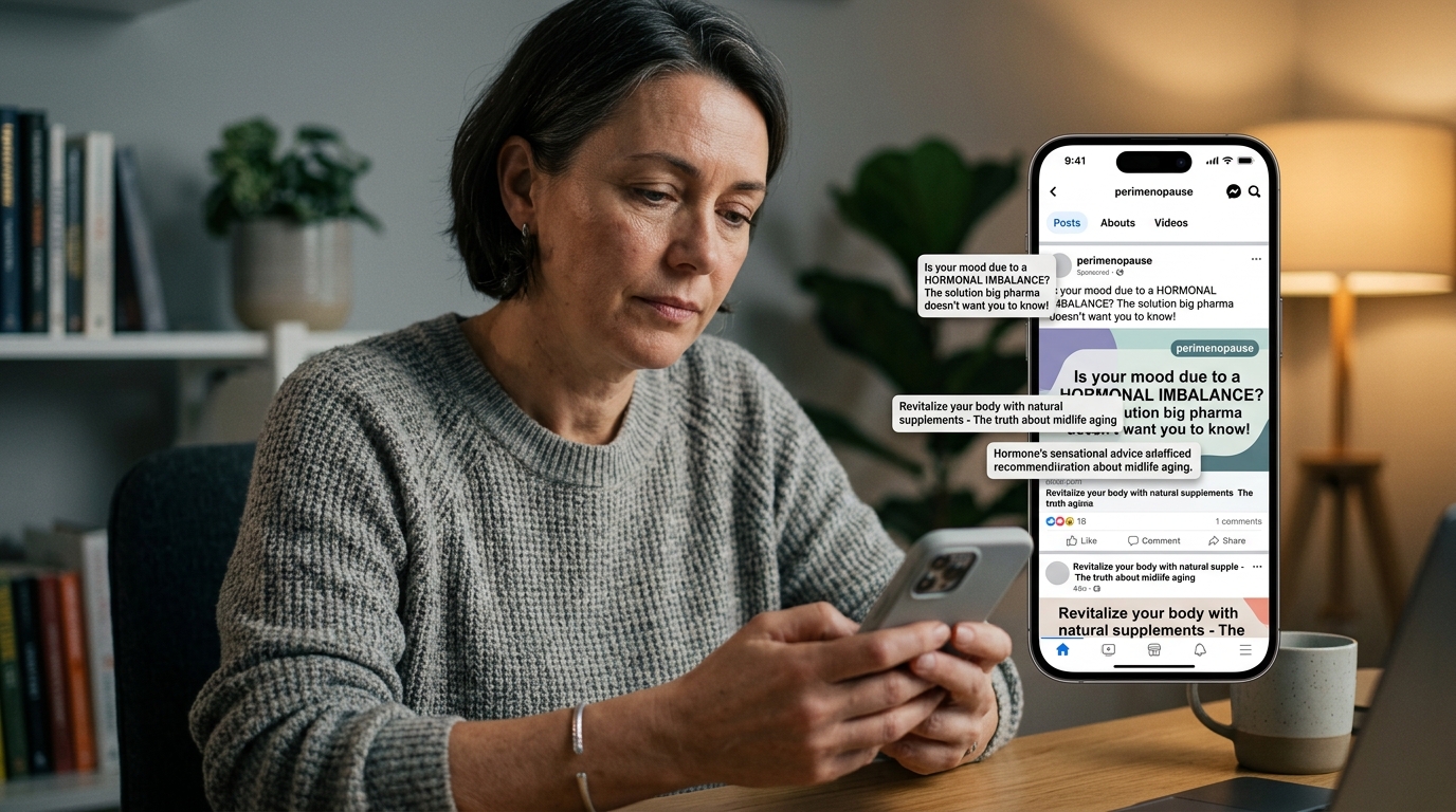Perimenopause Misinformation on Social Media: The Medicalization of Midlife