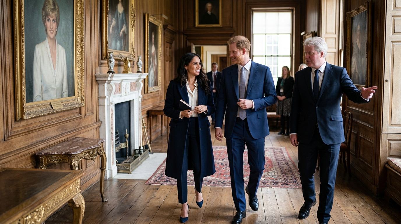 Meghan Markle and Prince Harry’s Visit to Althorp: Curating the Modern Royal Narrative